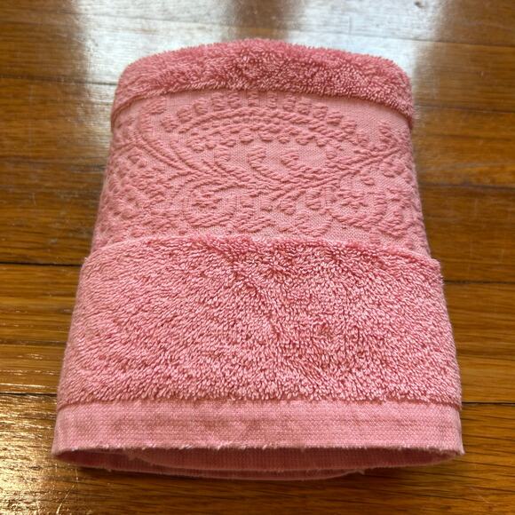 Vintage Callaway Pink Hand Towel – 16” x 26” All Cotton, Made in USA - Picture 1 of 11